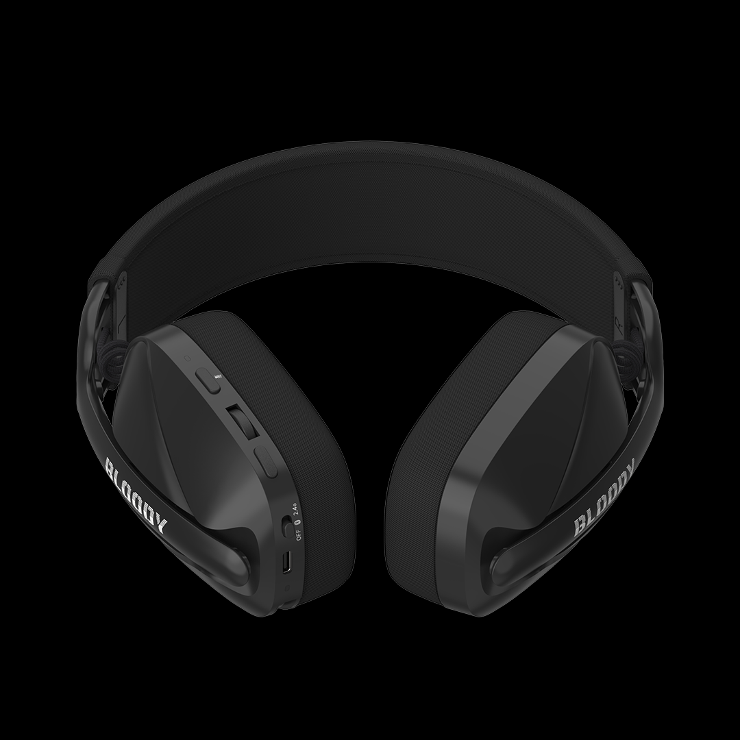 Bloody GR280 2.4GHz Wireless + Bluetooth V5.3 Gaming Headset black