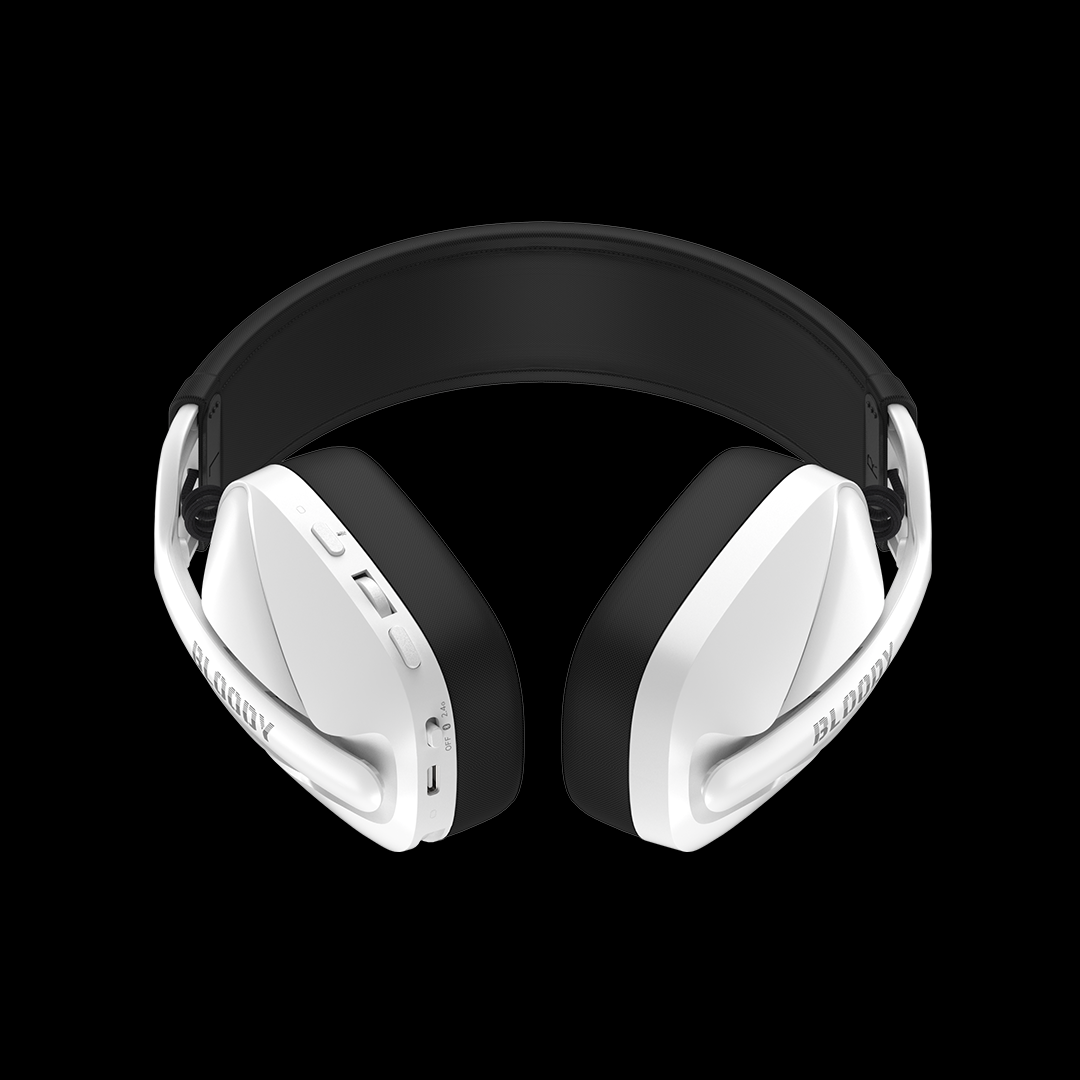 Bloody GR280 2.4GHz Wireless + Bluetooth V5.3 Gaming Headset Sport White