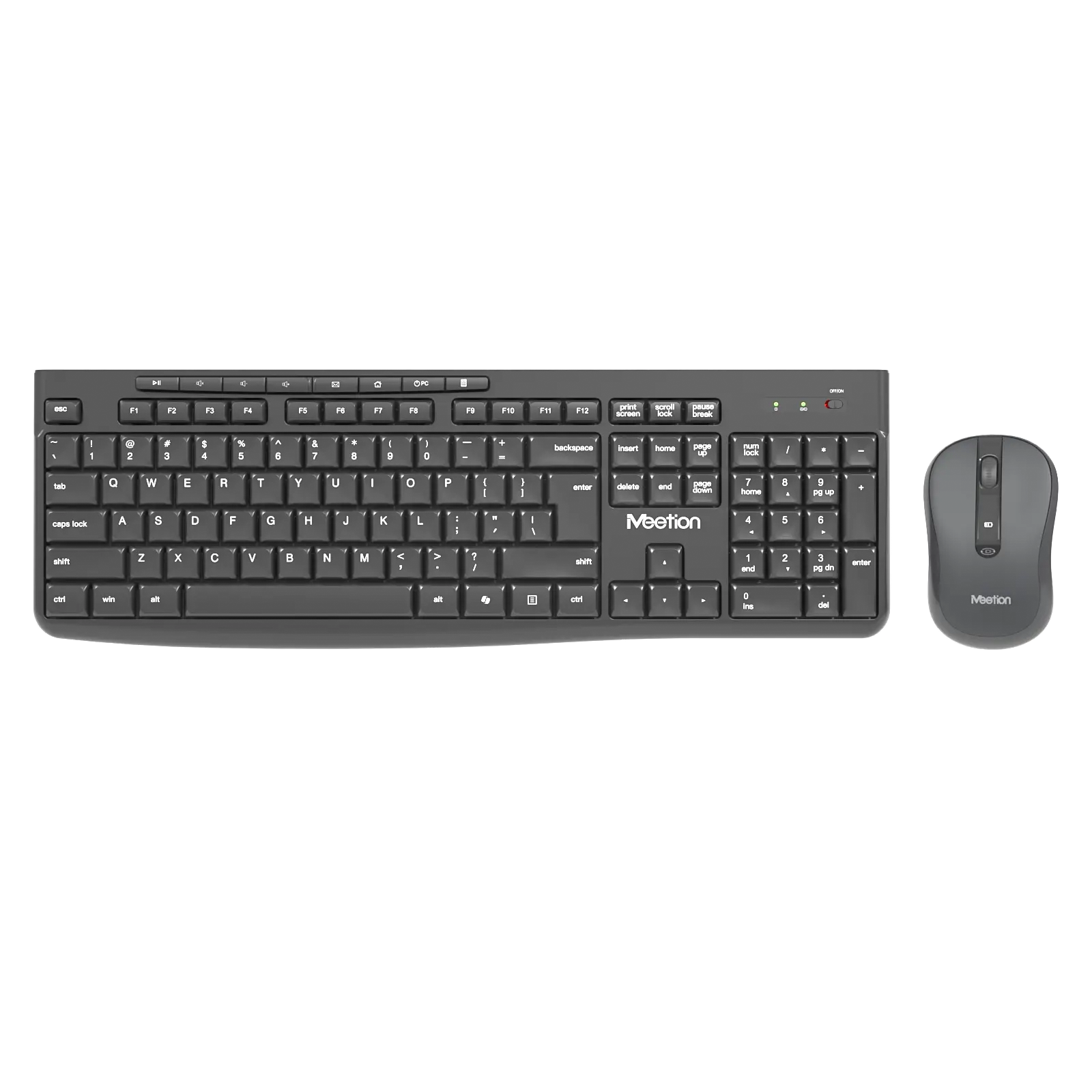 Meetion CW295 Silent 2.4G Wireless Keyboard Mouse Combo