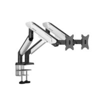 Anda Seat Stealth PRO II Duo A9-2S Ergonomic Monitor Arm Black White (AD-W-A9-2S-BW)