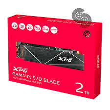 XPG GAMMIX S70 BLADE 2TB PCIe Gen4x4 M.2 2280 Solid State Drive