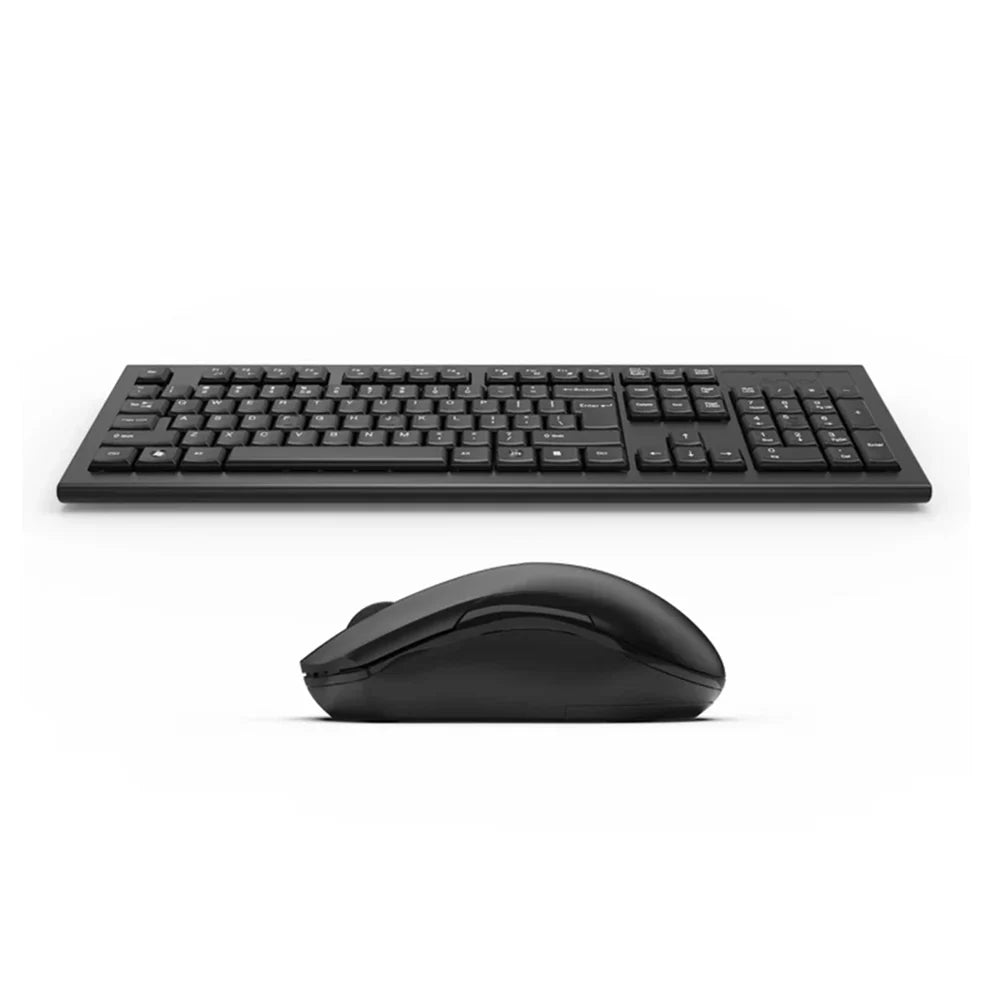 A4Tech 3000NS Wireless Desktop Keyboard & Mouse - Black