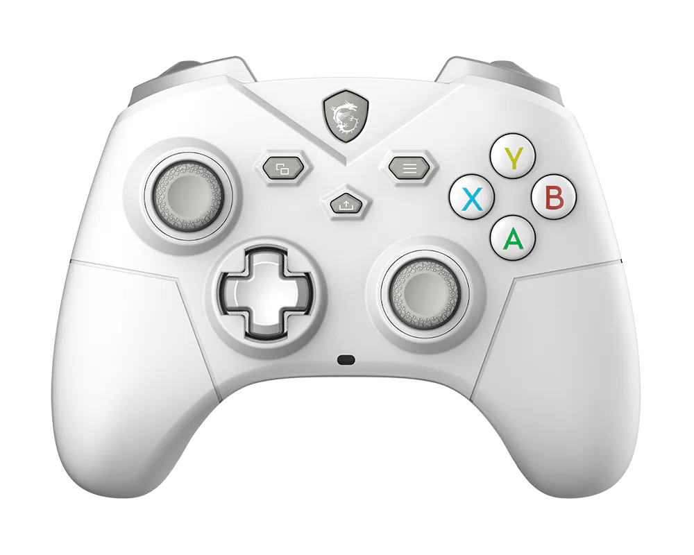 MSI Force GC300 Wireless Gaming Controller – Black/White