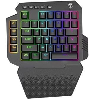 T-Dagger Capri TGK318 One Handed Gaming Keyboard - Gaming Wala Bhai