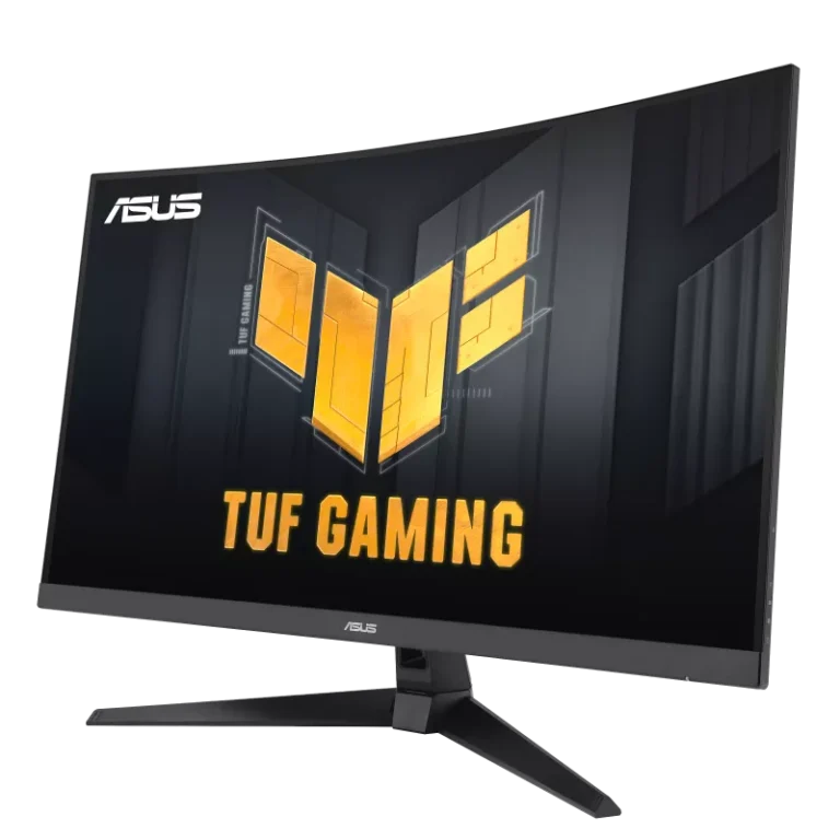 ASUS TUF Gaming VG32WQ3B, 31.5″ (2560×1440) 2K QHD 180Hz 0.5ms, VA Curved Gaming Monitor