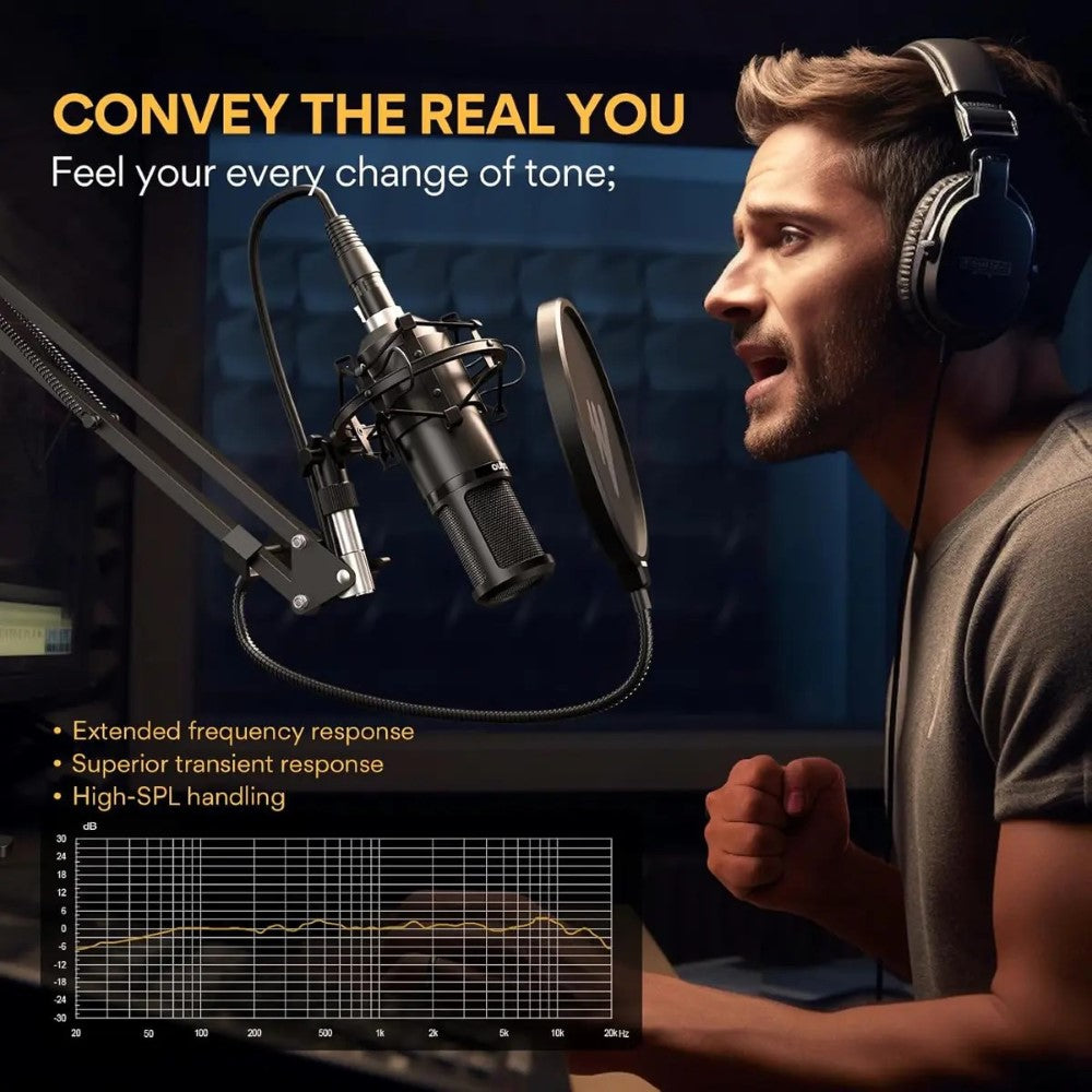 MAONO PM320 Studio Condenser XLR Microphone