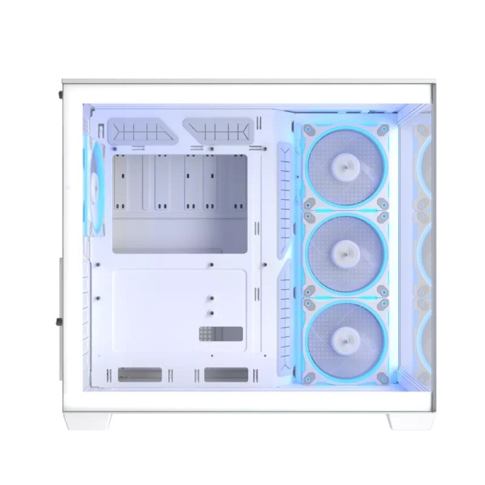 ASUS A32 Plus TG ARGB ATX PC Case –White