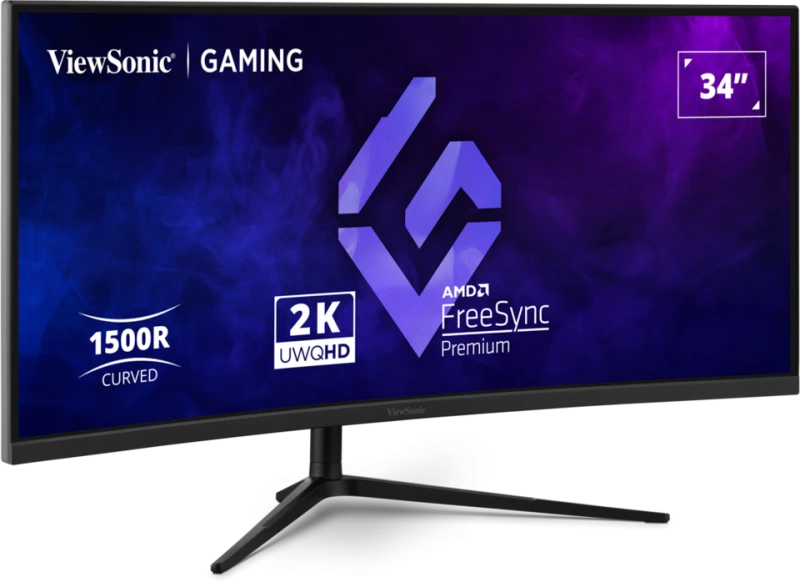 ViewSonic VX3418C-2K 34″ 1440p HDR 180 Hz Curved Ultrawide Gaming Monitor