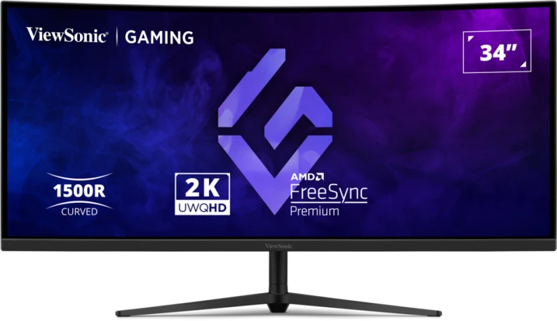 ViewSonic VX3418C-2K 34″ 1440p HDR 180 Hz Curved Ultrawide Gaming Monitor