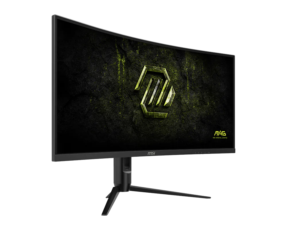 MSI MAG 342CQRF E20, 34″ 2K (3440×1440) UWQHD 200Hz 0.5ms, Rapid VA Curved Gaming Monitor