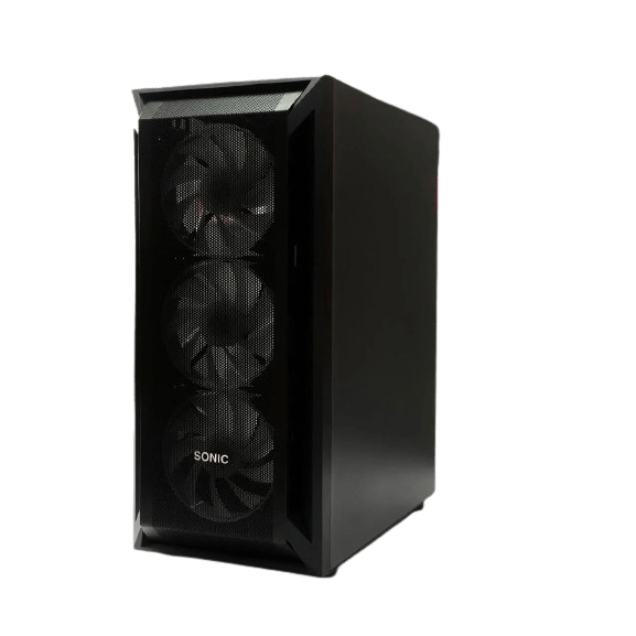 SONIC R19 BLACK ATX GAMING CASE