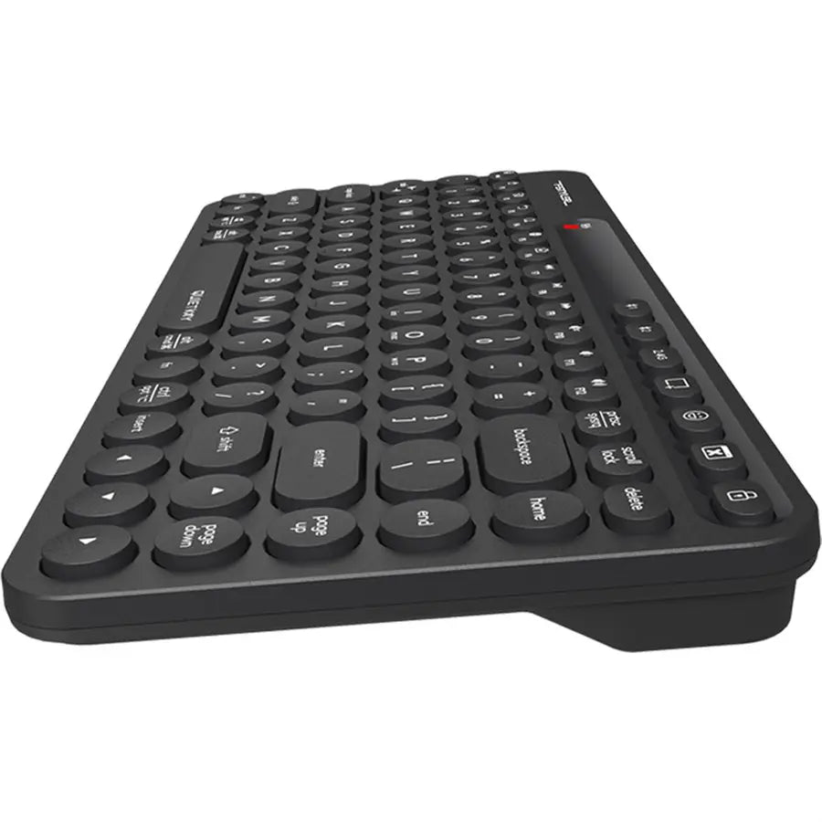A4Tech Fstyler FBK36C AS Bluetooth and 2.4G Rechargeable Keyboard Black