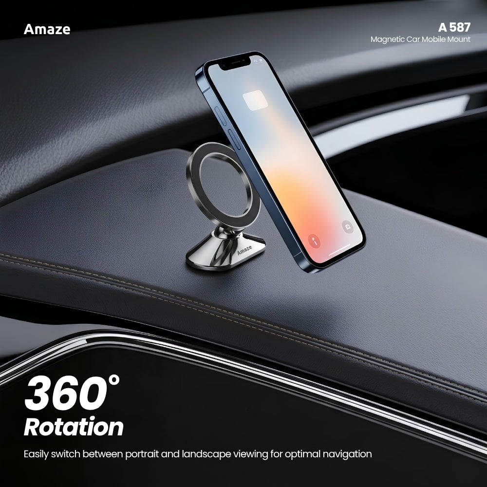 Amaze A587 magnetic car mobile holder