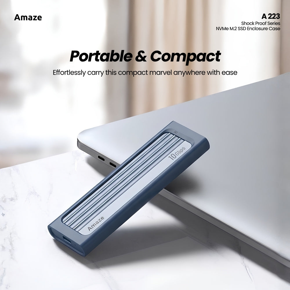 Amaze A223 NVMe M.2 SSD enclosure