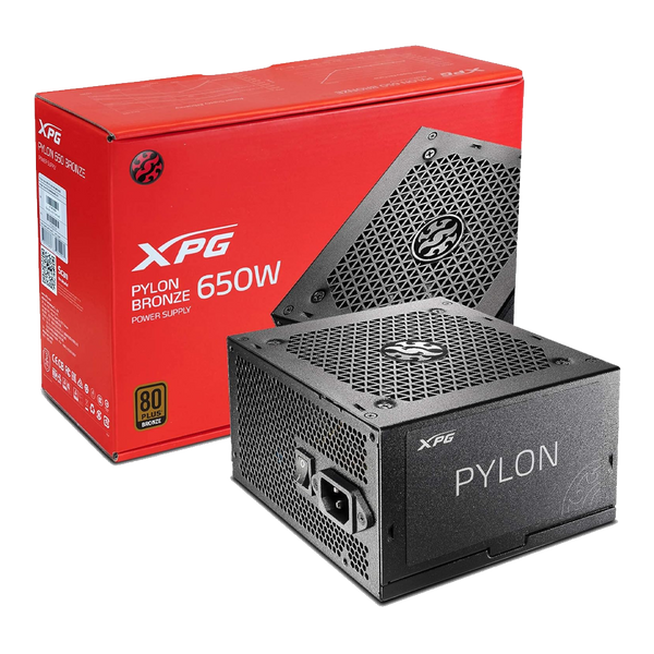 XPG Pylon 650W 80PLUS Bronze PSU Power Supply - Gaming Wala Bhai