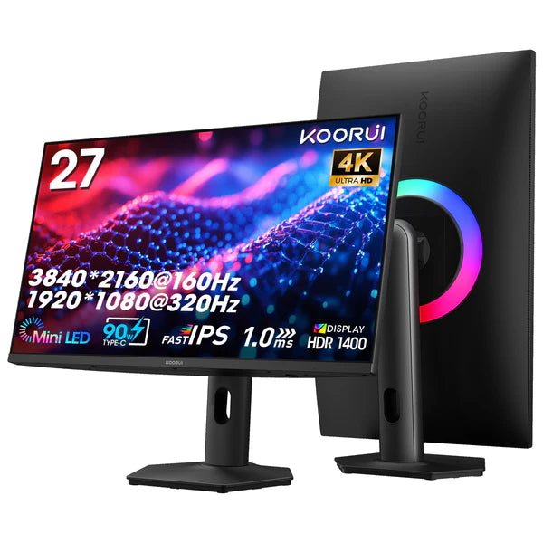 KOORUI 27" 4K 160Hz |Mini LED|  Gaming Monitor S2741LM | HDR 1400 IPS 1ms