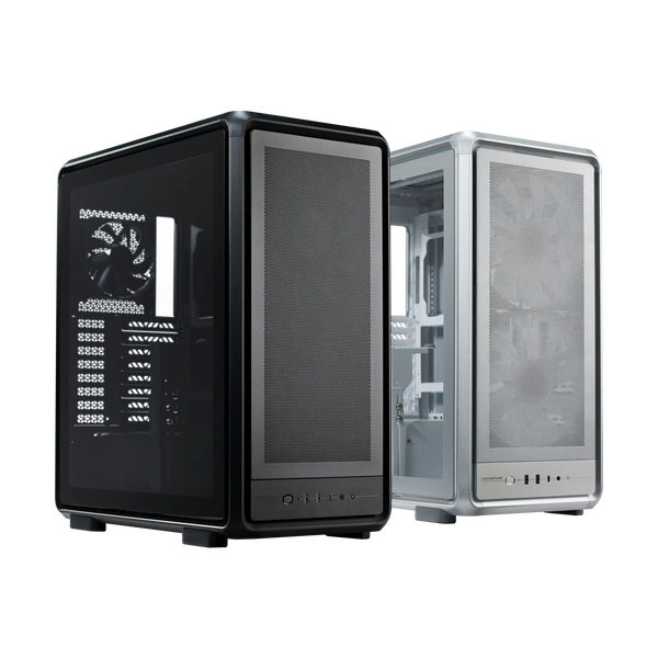 Cooler Master MasterFrame 500 Mesh ARGB PC Case - Black | Silver - Gaming Wala Bhai