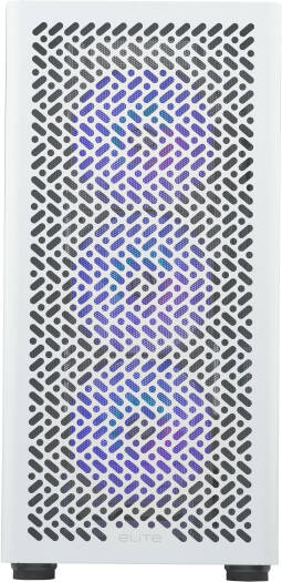 Cooler Master Elite 502 Mid Tower PC Case - Black | White