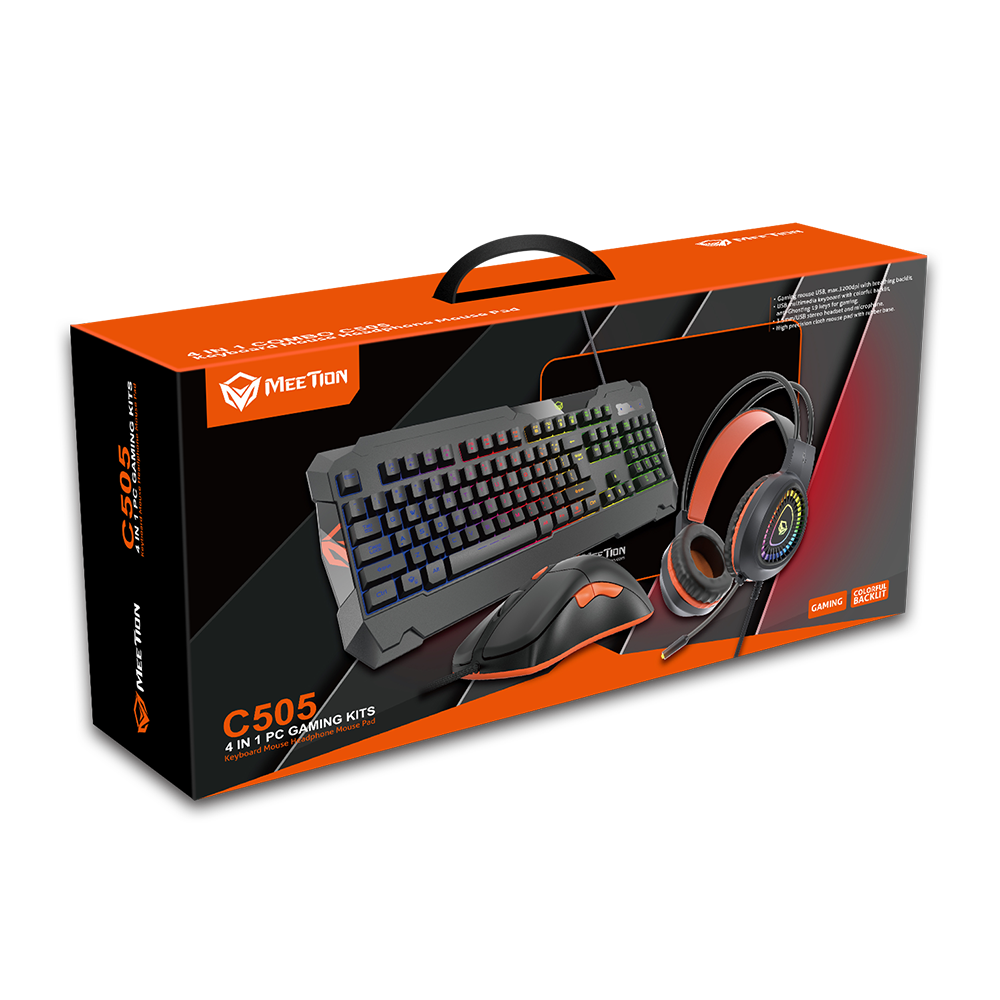 Meetion C505 Gaming 4 IN 1 Combo kit