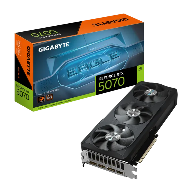 Gigabyte GeForce RTX™ 5070 EAGLE OC SFF 12GB GDDR7
