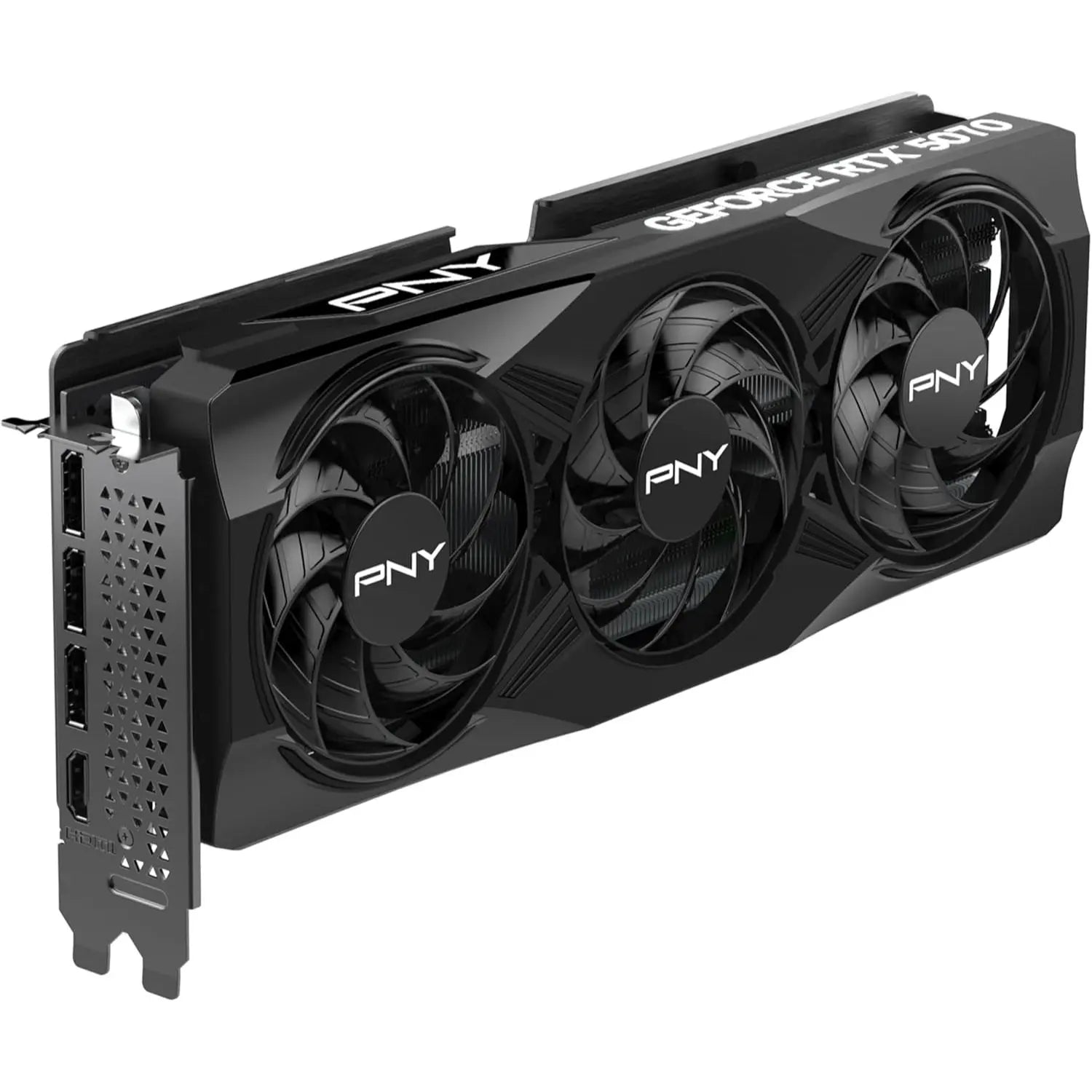 PNY GeForce RTX 5070 OC Overclocked Triple Fan 12GB GDDR7 Graphics Card