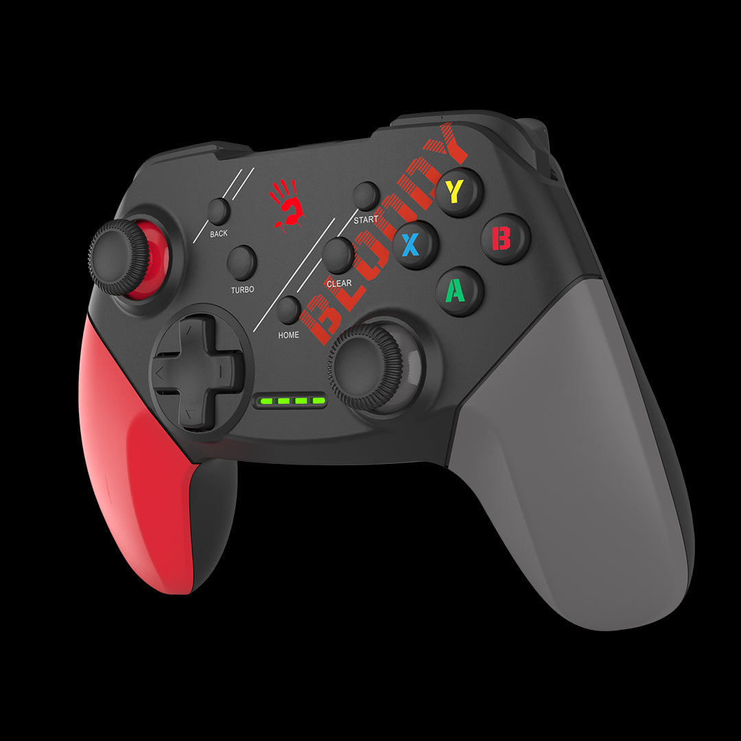 A4Tech Bloody GPW50 Dual Mode Wireless Gamepad 2.4G Wireless and USB Wired Sports Red
