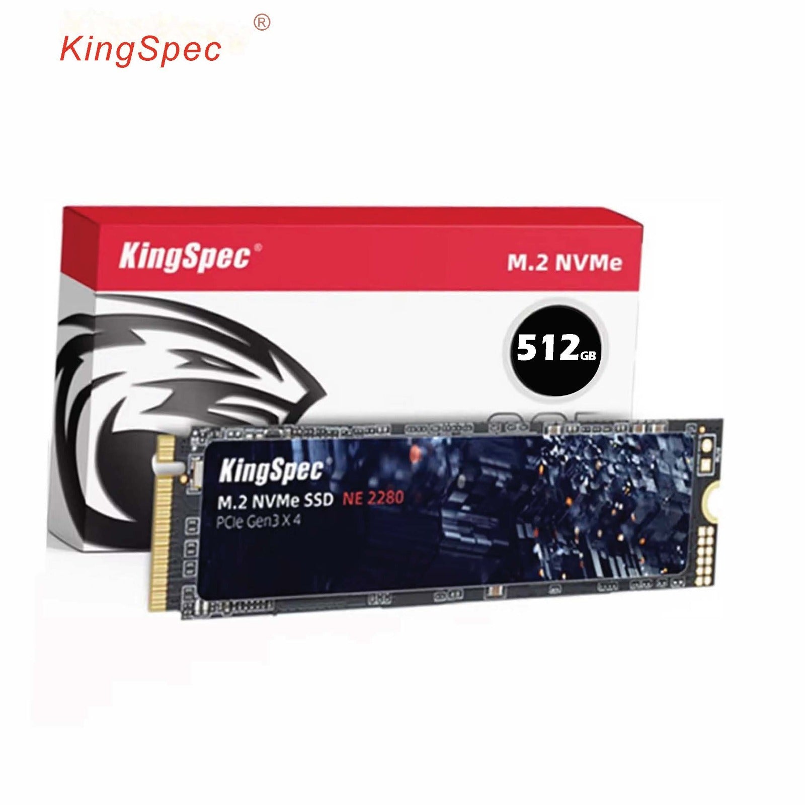 KingSpec 512GB NVME Gen3