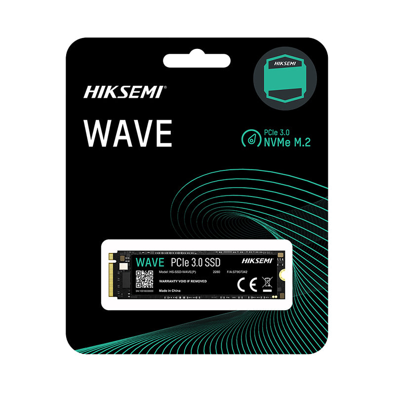 Hiksemi WAVE(P) 512GB M.2 2280 PCIe 3.0 NVMe SSD 3D NAND up to 2500MB/s