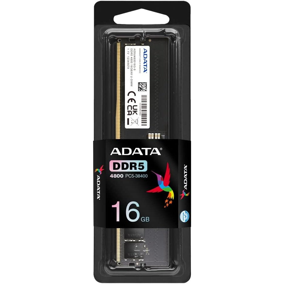 Adata 16GB  4800MHz C40 DDR5 U-DIMM Desktop Memory