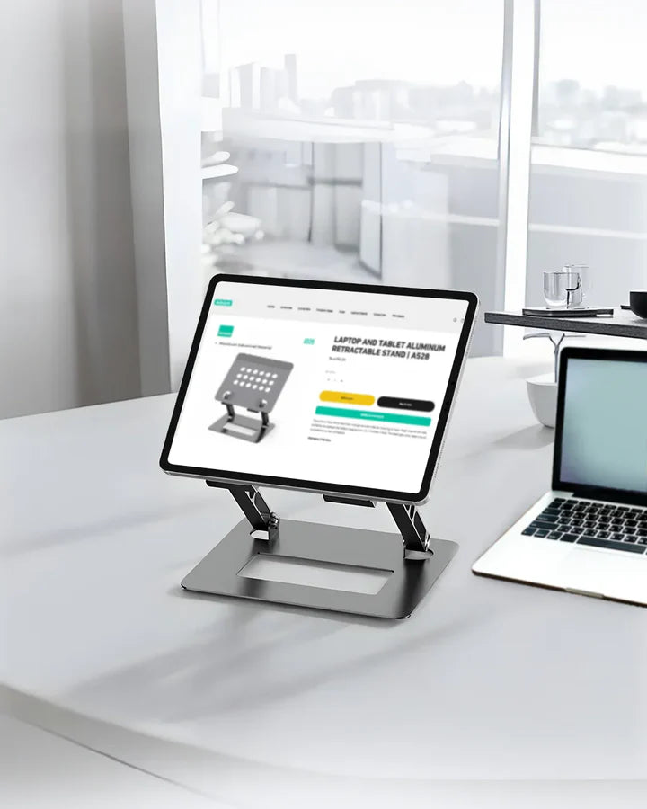Amaze LAPTOP AND TABLET ALUMINUM RETRACTABLE STAND | A528