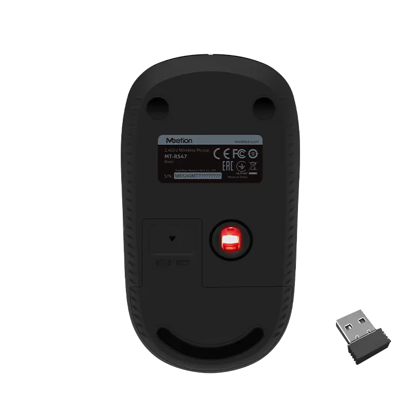 Meetion R547 2.4G USB Wireless Optical Mouse
