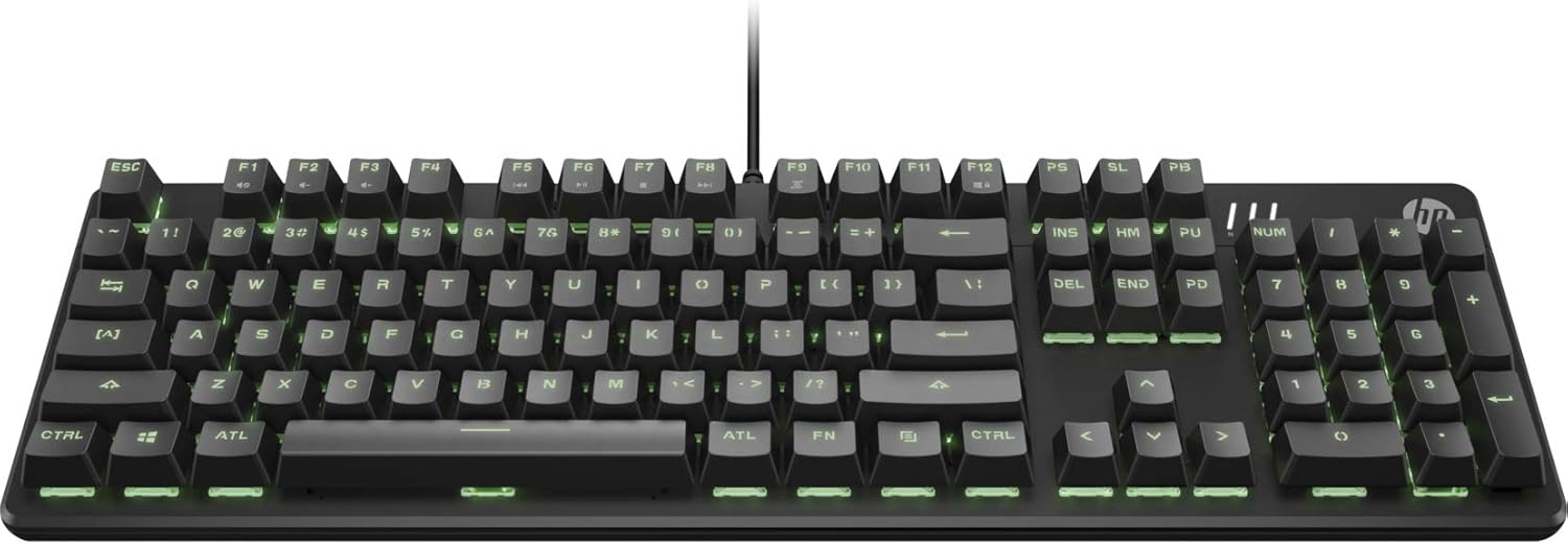 HP 550 Pavilion Gaming Keyboard Red Mechanical Switches