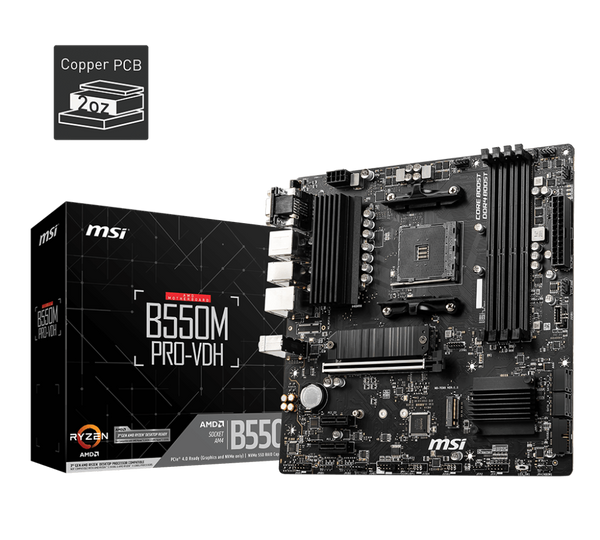 MSI B550M PRO-VDH