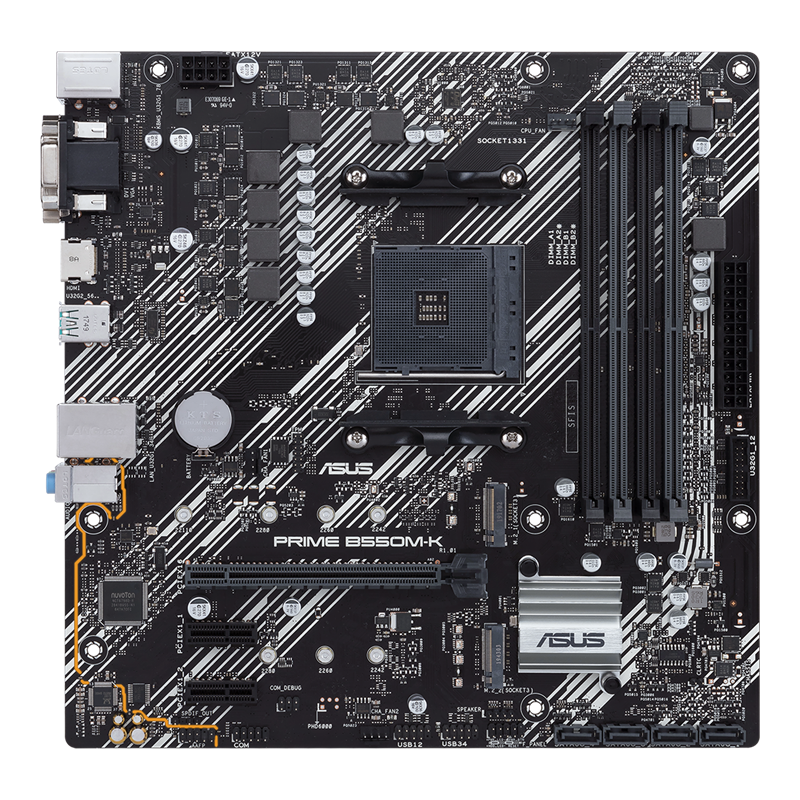 ASUS PRIME B550M-K DDR4 Motherboard