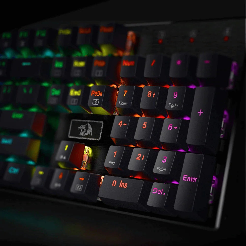 Redragon K556 DEVARAJAS RGB Mechanical Gaming Keyboard with (Brown Switches)