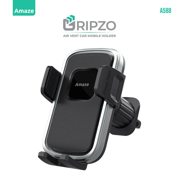 Amaze Gripzo Air Vent Car Mobile Holder | A588