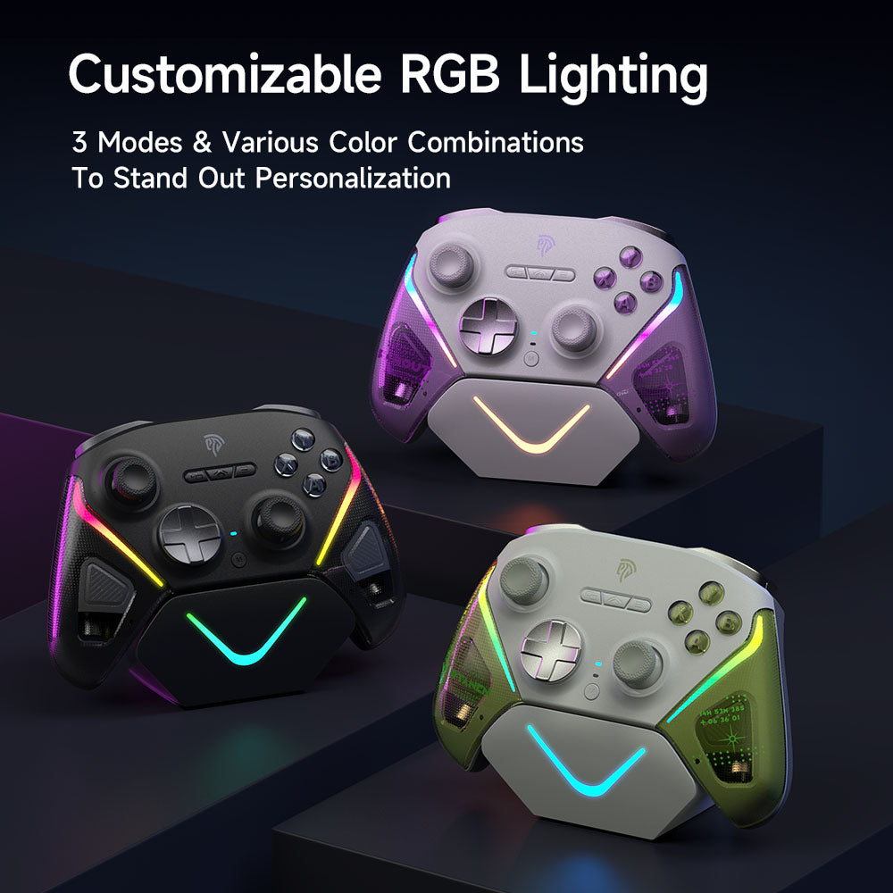 EasySMX D10 RGB lighting