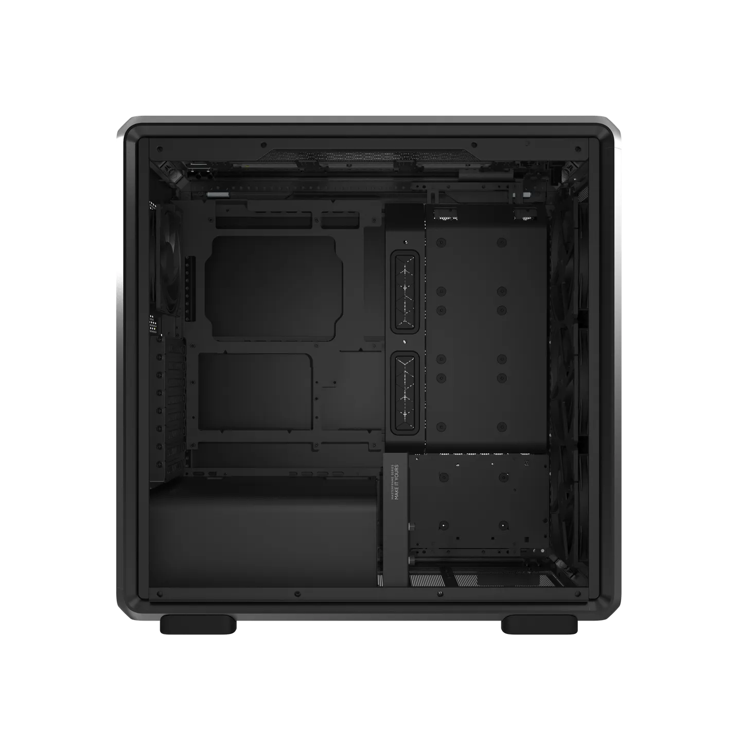 CoolerMaster MasterFrame Case Panel - Black | Silver