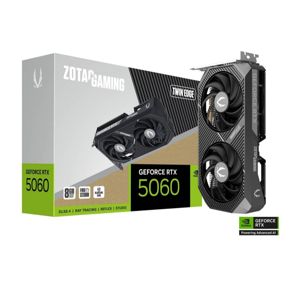 ZOTAC GAMING GeForce RTX 5060 Twin Edge 8GB GDDR7 Graphics Card