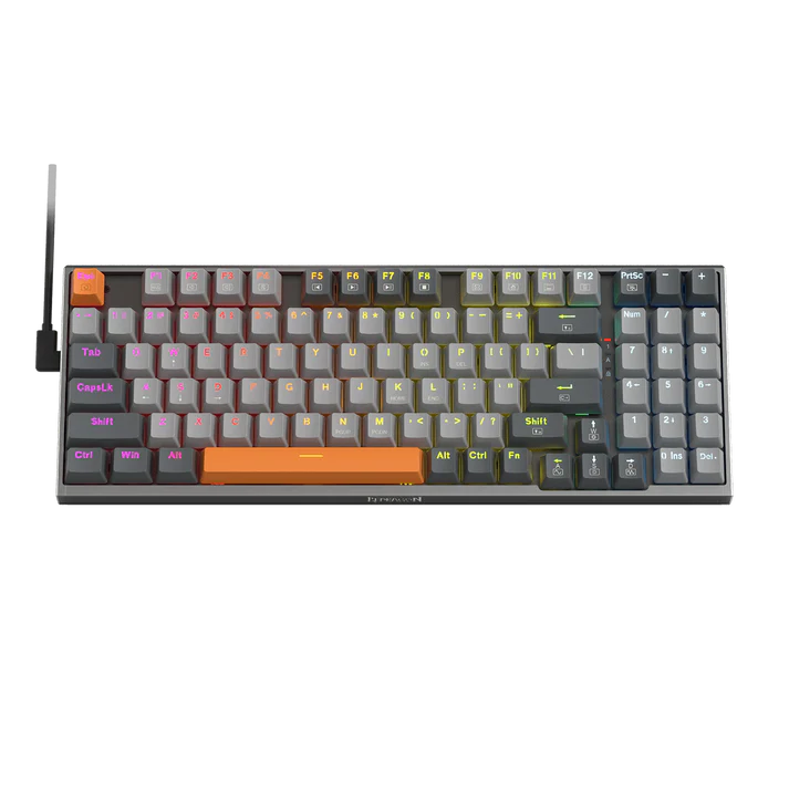 Redragon K648 OLAF 90% Wired Mechanical Gaming Keyboard RGB with Wrist Rest