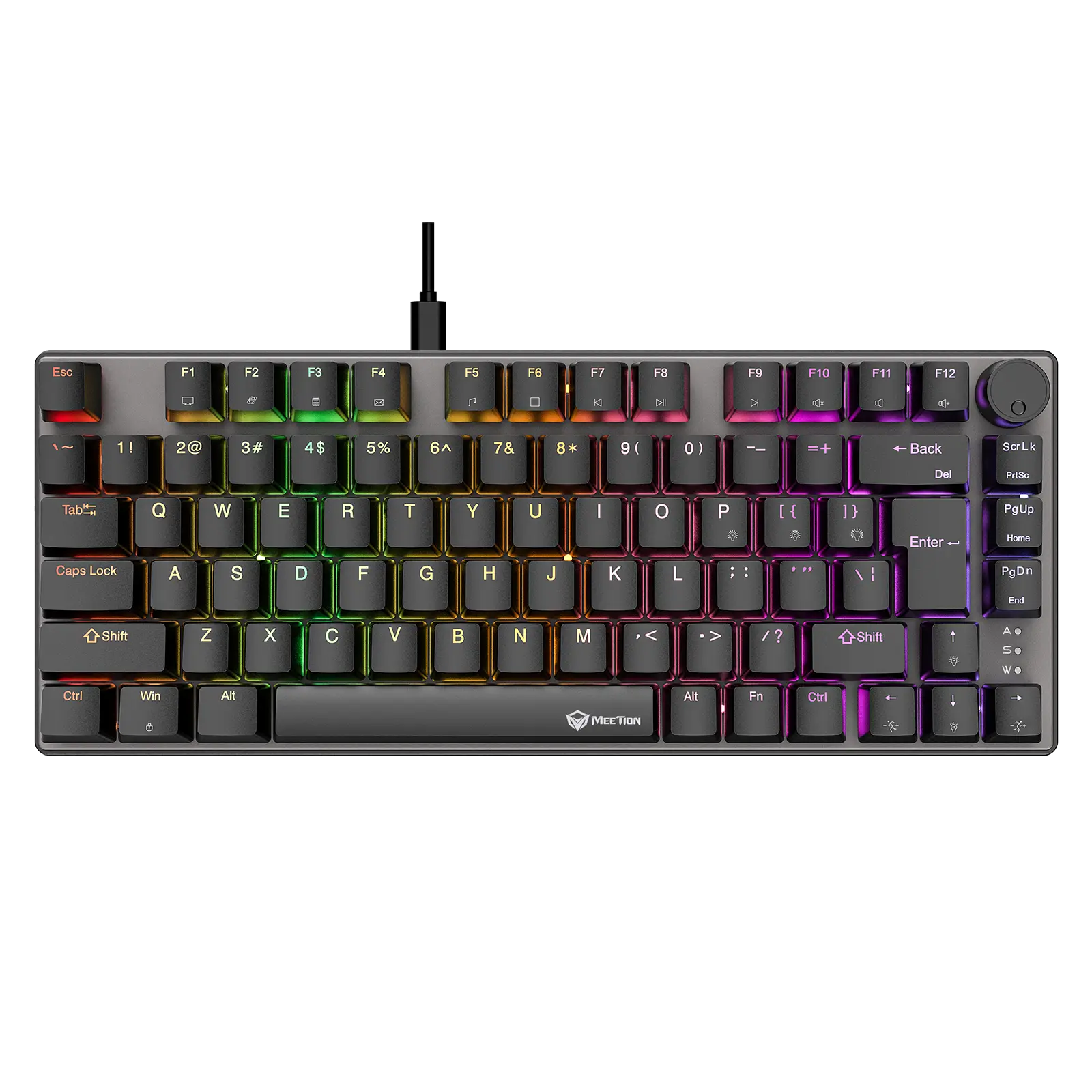 Meetion MK006 Pro 75% RGB Hot-swap Mechanical Keyboard