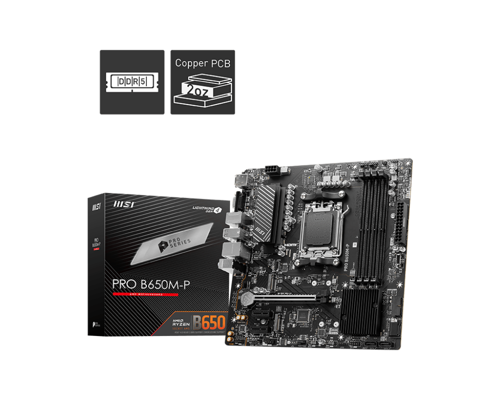 MSI PRO B650M-P DDR5