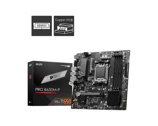 MSI PRO B650M-P DDR5