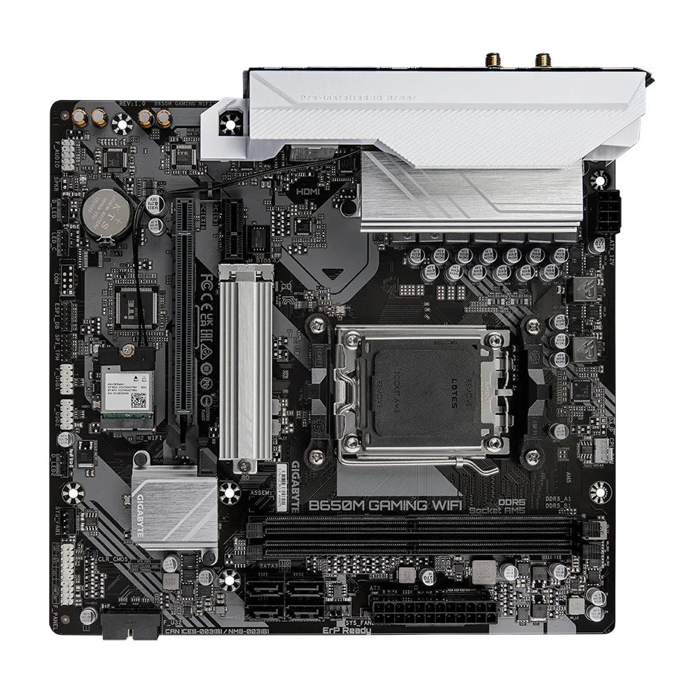 GIGABYTE B650M GAMING WIFI DDR5 Motherboard