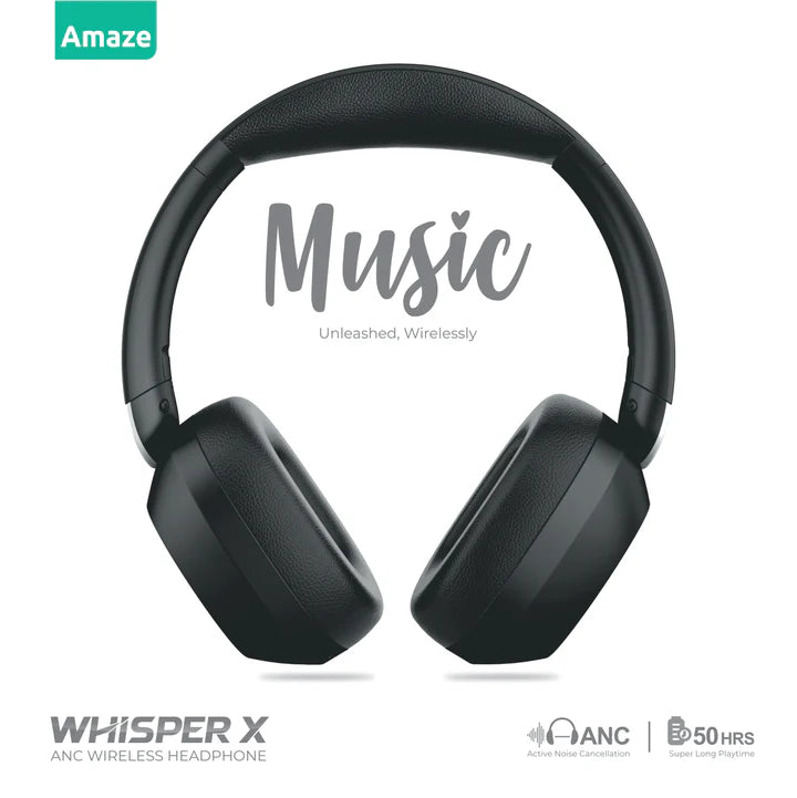 Amaze Whisperx Anc Wireless Headphone | A655