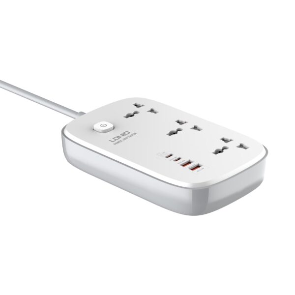 LDNIO Sc6 45W GaN Power Strip with Fast Charging Technology