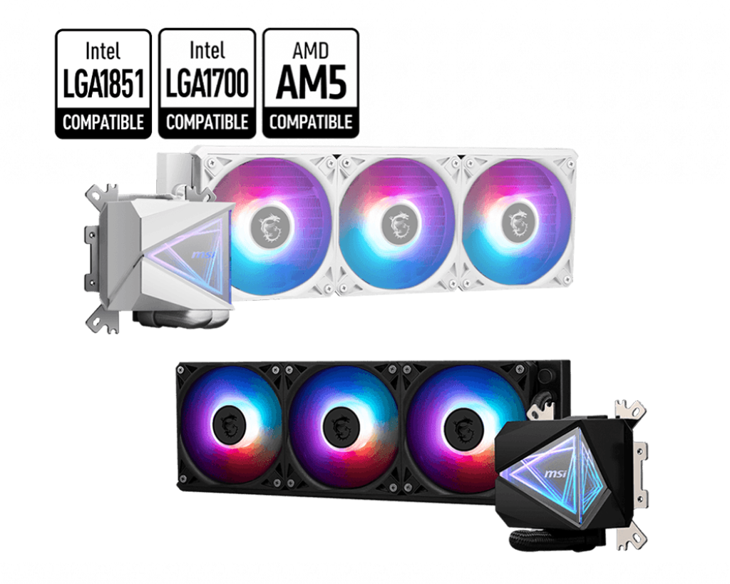 MSI MAG CoreLiquid I360 Black AIO ARGB CPU Liquid Cooler