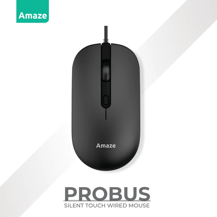Amaze Probus Series Silent Touch Wired Mouse | A704