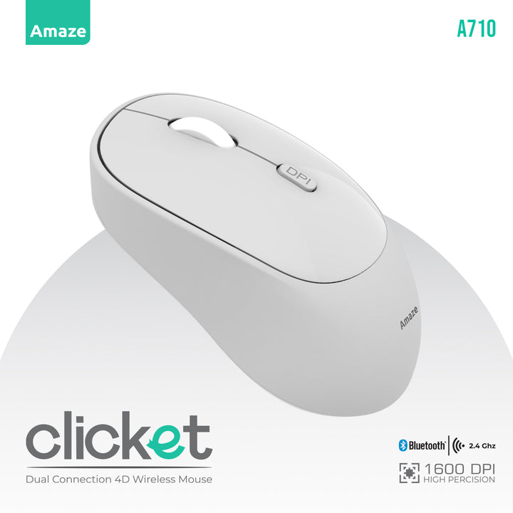 Amaze Clicket Dual Wireless Mouse | A710