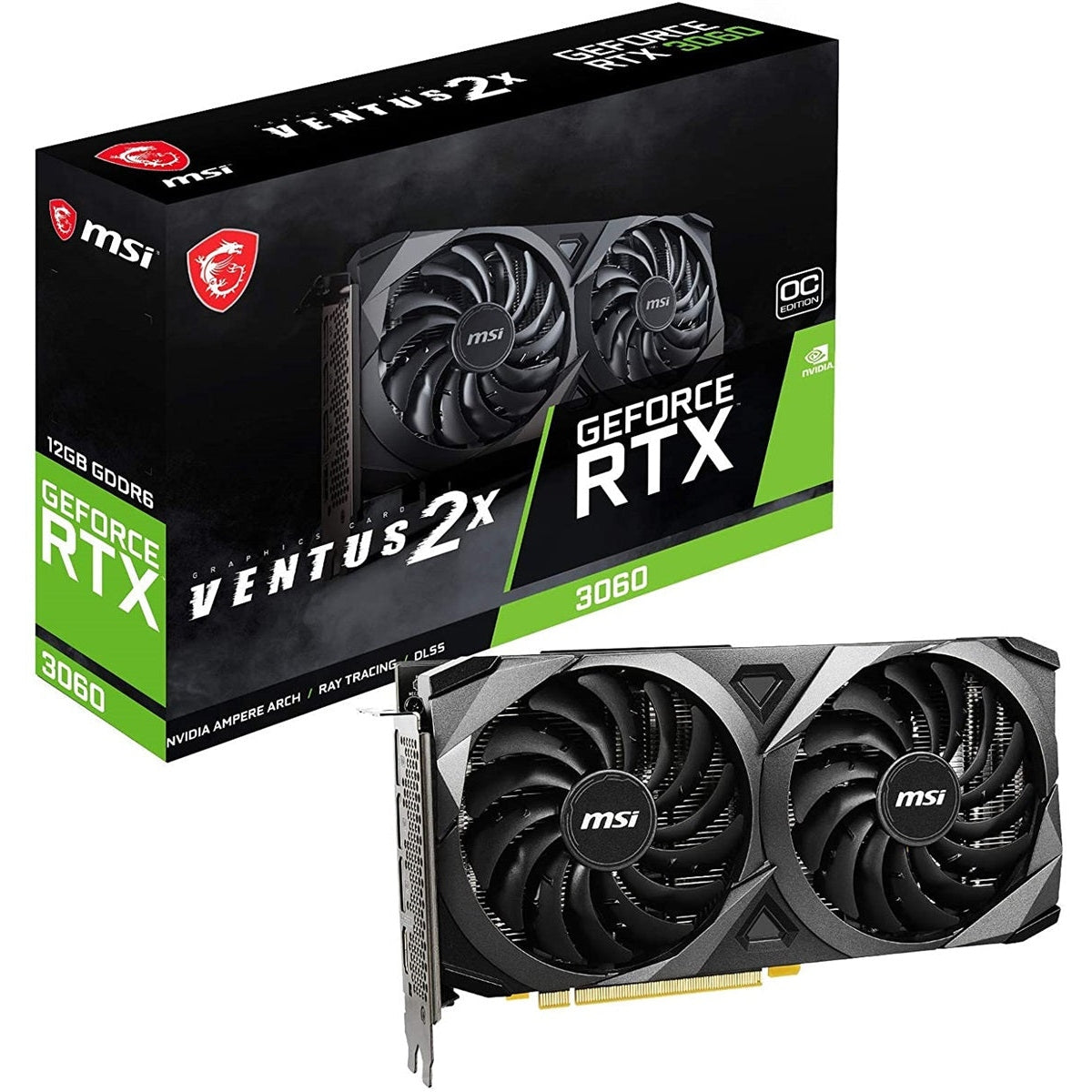 GeForce RTX™ 3060 VENTUS 2X 12GB OC